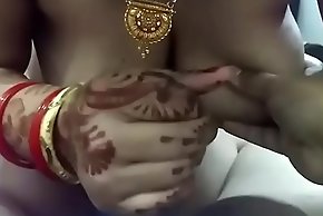 Freshly seconded bhabi stroking hubby's cock