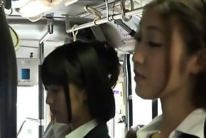 Oriental lesbians in omnibus